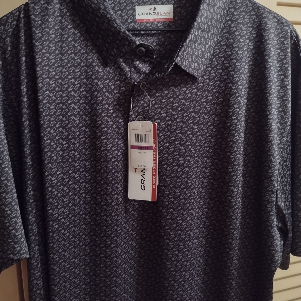 Van Heusen Black Patterned Men's Shirt
